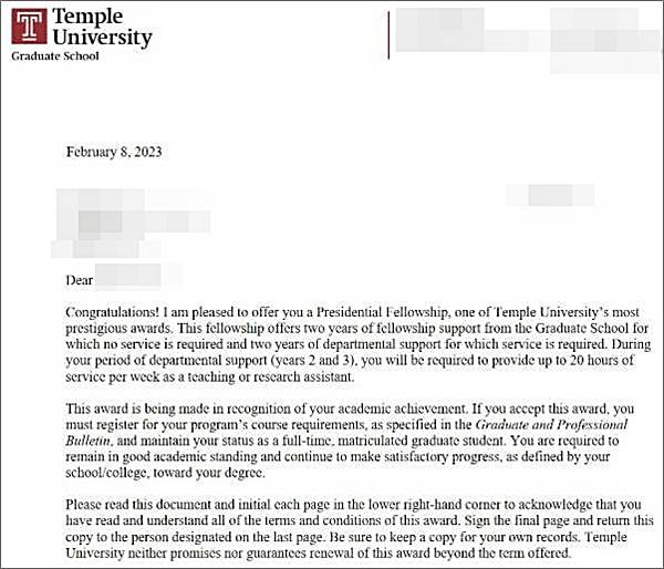 PhD in Management Information Systems, Fox School of Business, Temple University