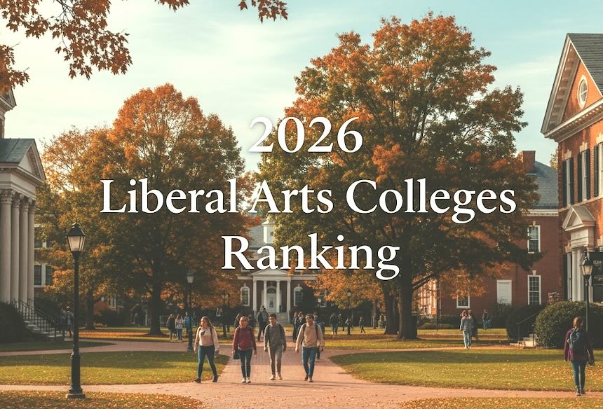 2026 리버럴아츠컬리지 순위 Liberal Arts Colleges Ranking