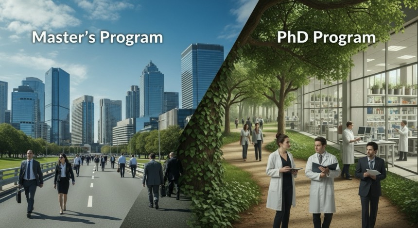 미국 대학원 SOP 작성 방법, 석사와 박사과정 차별점