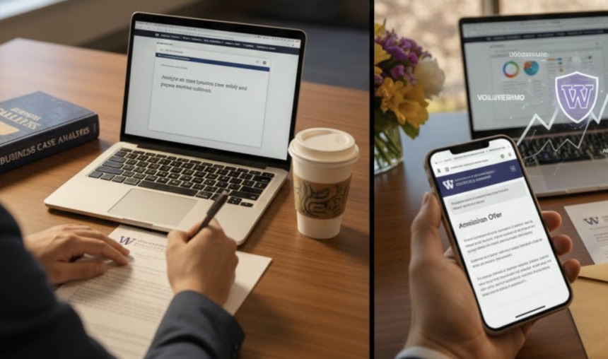 위싱턴대학교 포스터 비즈니스 스쿨 경영학 전공 편입 합격 2026